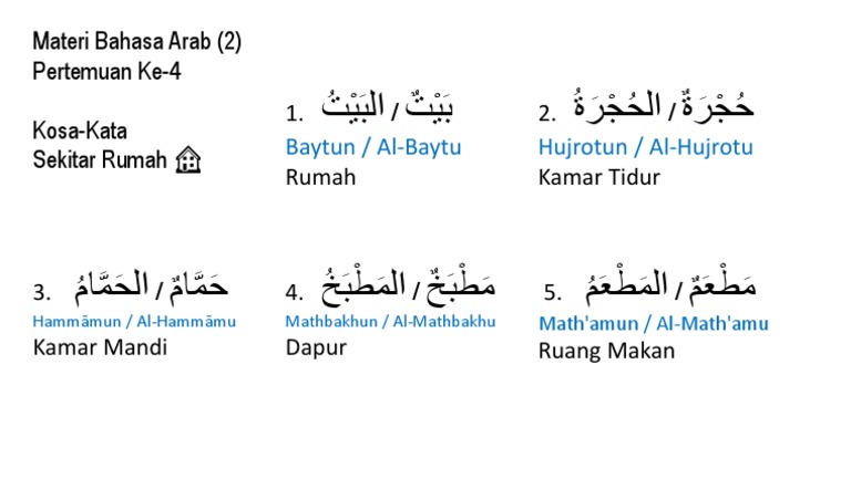 Bahasa Arab 2 PDF | PDF