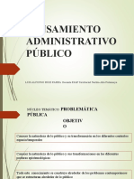 Pensamiento Administrativo Público: LUIS ALFONSO RUIZ PARRA Docente ESAP Territorial Nariño-Alto Putumayo