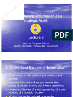 Lecture 3 - How To Manage Information As A Strategic Asset v10