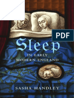 Sleep in Early Modern England - Sasha Handley PDF