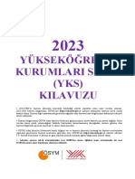 2023 YKS Klavuzu PDF