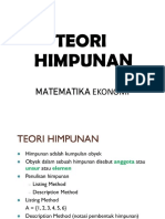 Teori Himpunan