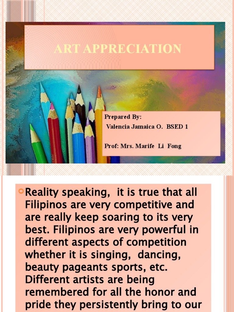 Art Appreciation PDF