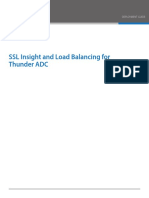 SSL Insight and Load Balancing For Thunder ADC: Deployment Guide
