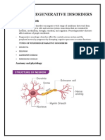 Neuro Degenerative Disorders