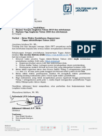 Surat Edaran Tugas Akhir - Skripsi Tahun 2023 PDF