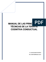 Manual de Las Principales Tacnicas de Terapia Cognitiva Conductuales