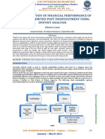 (37-44) A Detailed Study of Financial Performance of Coal India Limited Post Disinvestment Using Dupont Analysis