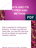Data and Its Types and Method