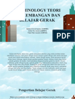 Terminology Teori Perkembangan Dan Belajar Gerak