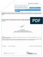 Certificado - No - Impedimento 10 PDF