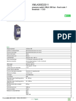 Pressostato - Schneider - XMLA-300-D2S11 - MI-D-610-IN-DF-0007-R0-8-13 PDF