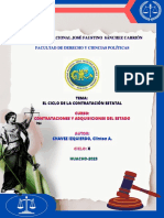 El Ciclo de La Contratación Estatal PDF
