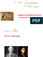 Comparação Descartes - Hume
