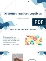 Métodos anticonceptivos: El preservativo o condón