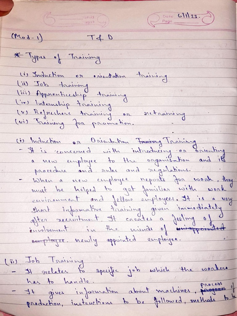 T&D Notes PDF | PDF
