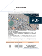 Informe Red Ferroviaria: (10.4) Sector - Prog-Inicial (10.5) ESTE (10.6) OESTE (10.9) DESCRIPCION