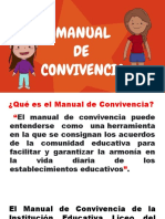 Manual de Convivencia: tipos de faltas y acoso escolar