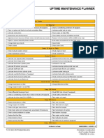 670D 672D 770D 772D 870D 872D Motor Graders Uptime Maintenance Planner