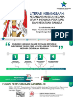 Literasi Kebangsaan - Webinar Bela Negara - Adin Bondar PDF