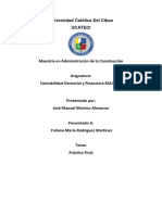 PRÁCTICA FINAL Asignatura Gerencia de Contabilidad y Financiera PDF