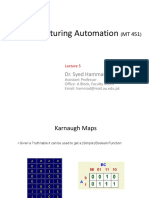 Manufacturing Automation Lecture 5