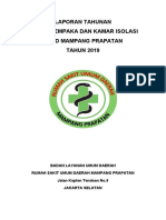 Laporan Tahunan Ruang Cempaka dan Kamar Isolasi RSUD Mampang Prapatan 2019