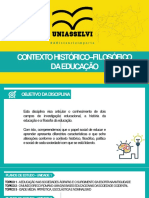 Uni1 - Contexto Histórico Filosófico Da Educação