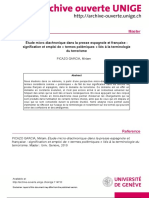 2) Étude Micro-Diachronique Dans La Presse Espagnole Et Française PDF