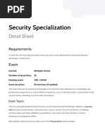 Security Specialization Detail Sheet - EN