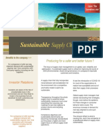 Sustainable Supply Chain Management