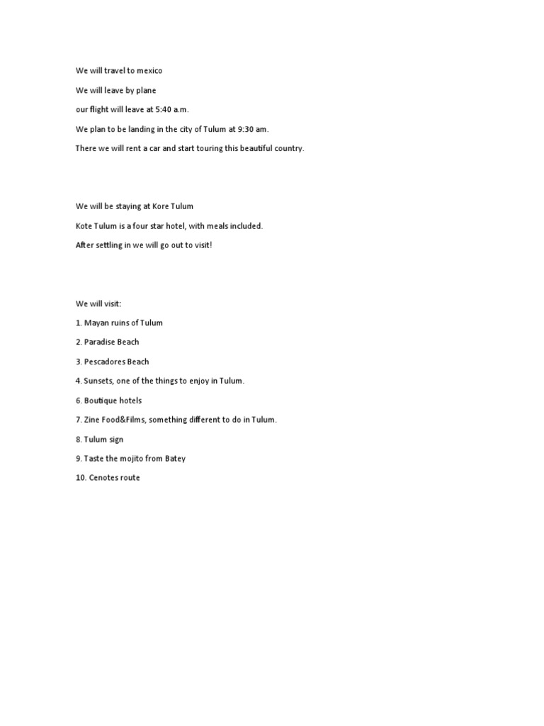 We Will Travel To Mexico PDF