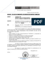 Rendición de cuentas de la Comisaría PNP Tarata