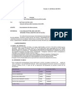 Carta de Levantamiento de Observaciones Proyecto