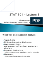 STAT101 Lecture 1