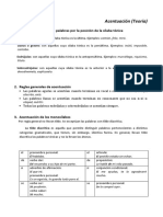 AcentuaciÃ N (TeorÃ A) - 1 PDF
