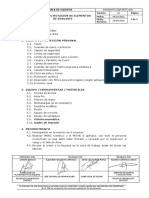 01900900TC - EQP.PETS.006 PETS Cambio o Rotación de Elementos de Desgaste