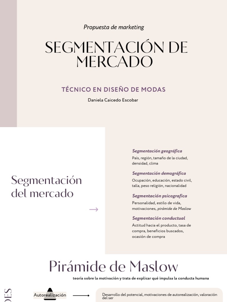 Estrategias de Segmentación de Mercado | PDF | Relaciones personales ...