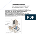 Análisis Sobre Los Componentes Del Computador