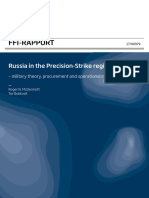 Russia in The Precision Strike Regime Mi