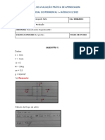 Física geral e experimental I - M.A.P.A de avaliação prática
