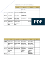 Horario Grado ADE 22-23