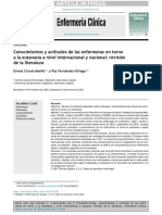 Conocimientos y Actitudes de Las Enfermeras en Torno A La Eutanasia A Nivel Internacional y Nacional: Revisión de La Literatura