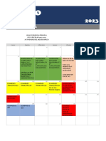 Calendario de Actividades Marzo PDF