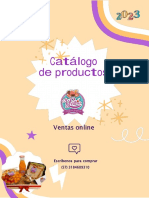 Catálogo de Productos 