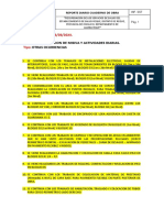 REPORTE DIARIO: 14/03/2023. Titulo: Tipo: Presentacion de Misiva Y Actividades Diarias. Otras Ocurrencias