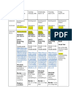 2 27-3 3 Block Schedule