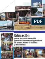 02 IMPORTANTE Educación, para El Desarrollo Sostenible, Prevención de Desastres y Protección de La Salud Mental en Escuelas y Comunidades