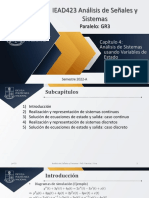 Capítulo 4 Análisis Mediante Variables de Estado - Tiempo Continuo - Parte1
