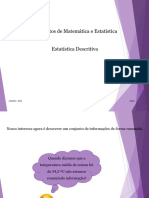 Estatística Descritiva: Variáveis, Tabelas e Gráficos